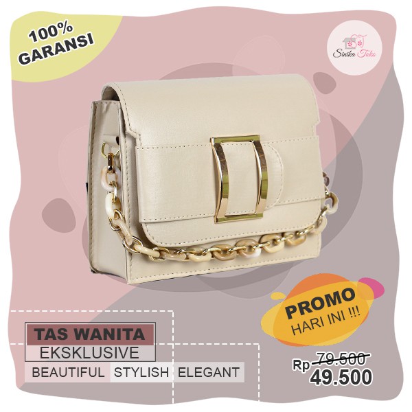 Tas Wanita Perempuan Abg Cewek Remaja Kece Slempang Cantik Kekinian Keren Kode Jahran 20x15cm