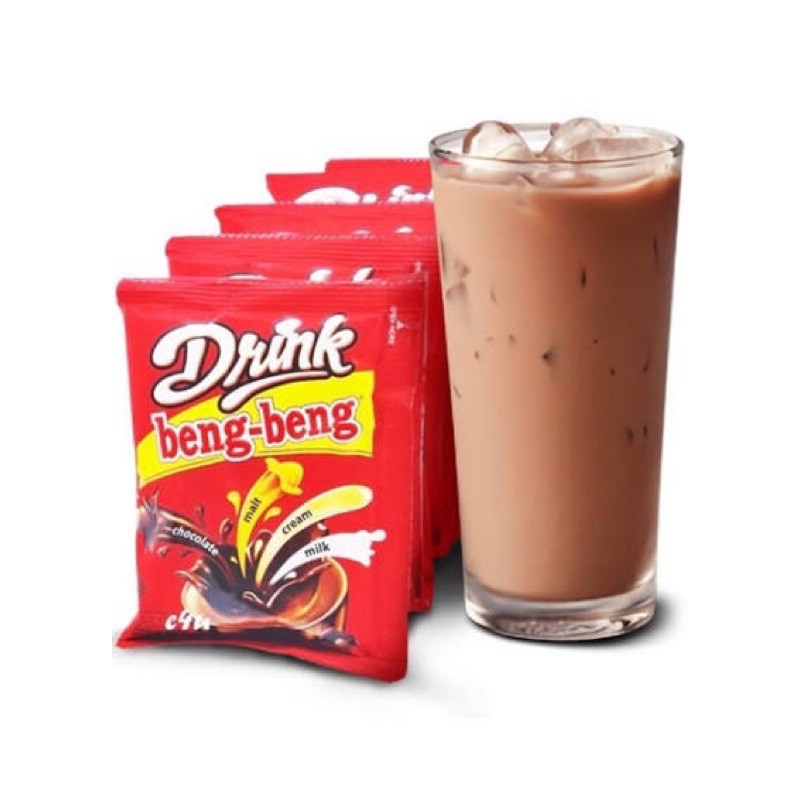 

beng beng drink minuman serbuk coklat