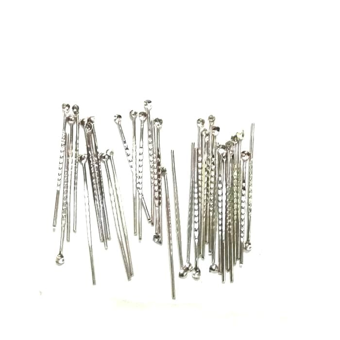 1pack 100pcs Korek Kuping Besi Stainless Anti Karat Pembersih Telinga