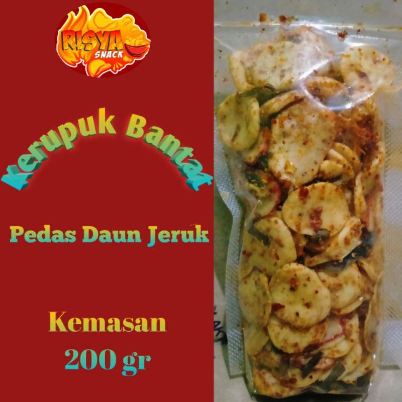 

Kerupuk Seblak Bantat/Kerupuk Bantat 200 gr