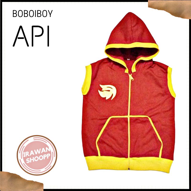 Rompi / Kostum / Baju Boboiboy Api
