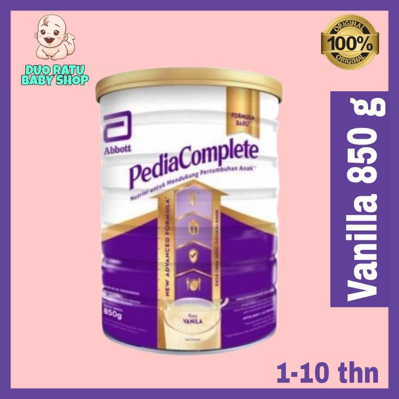 Susu Kejar Pertumbuhan Anak Pediasure Complete/Pediacomplete 400 g dan 850 g usia 1-10 tahun FREE BUBBLE DAN KARDUS