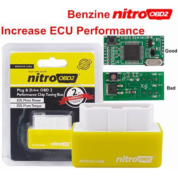 Nitro &amp; Eco Bensin OBD 2 | Penghemat BBM dan Penambah Tenaga Mobil