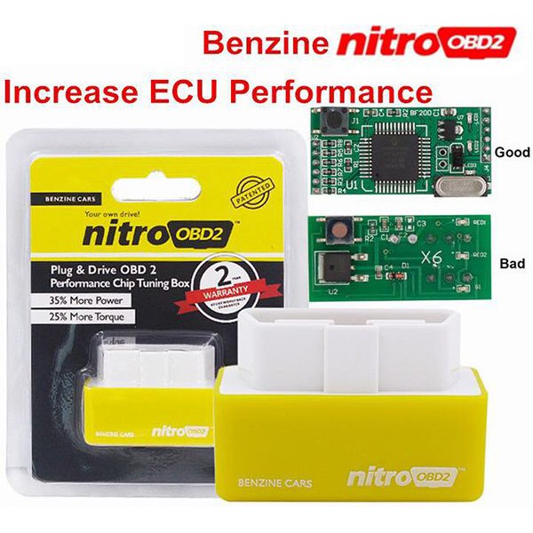 Nitro &amp; Eco Bensin OBD 2 | Penghemat BBM dan Penambah Tenaga Mobil