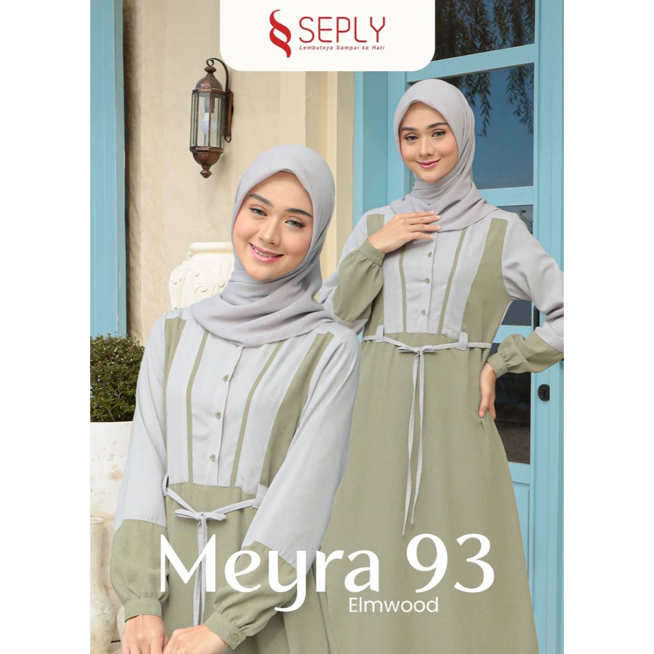 Cod Busana Muslim Gamis Seply Meyra 93 New Arrival Best seller