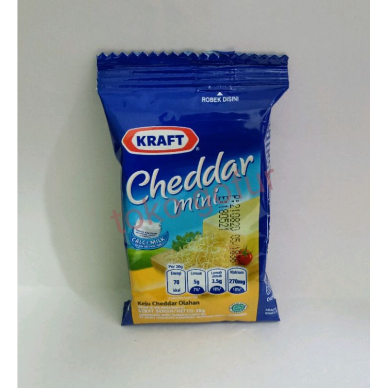 

Keju Kraft 30 gram