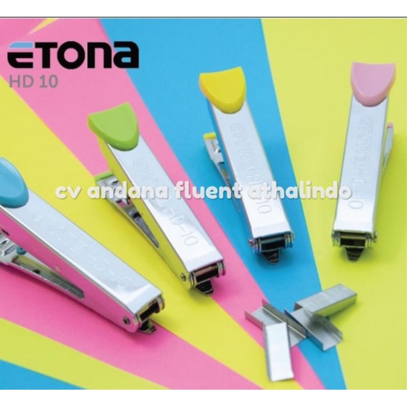 

Staples etona hd10 stapler standard hrg d bwh toko atk