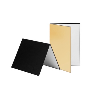 3 In 1 Photography Cardboard Paperboard Folding Photography Reflector Diffuser Board Black White Golden Shopee Indonesia