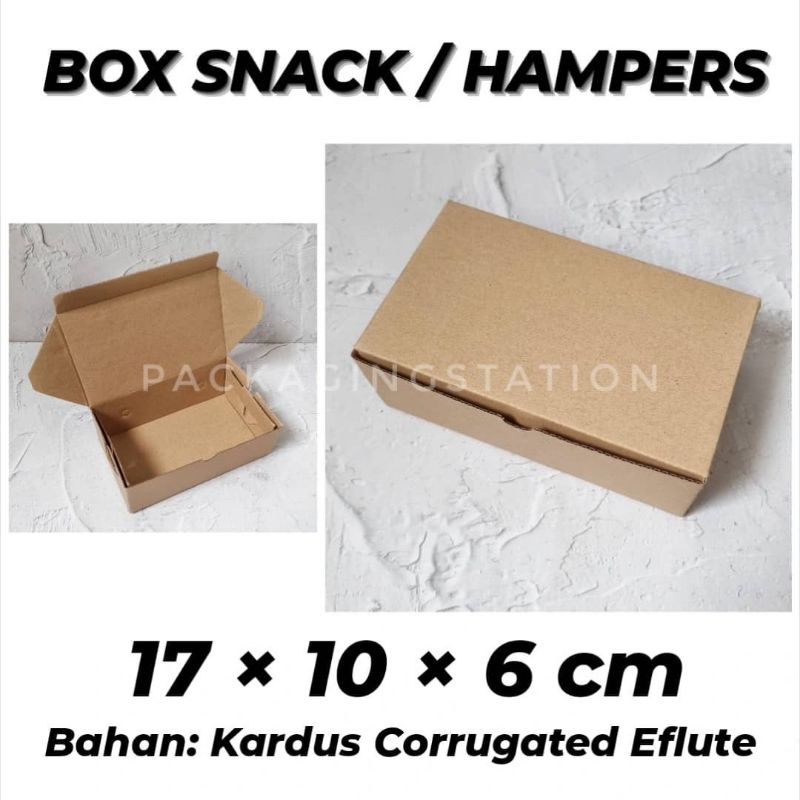 

BOX PACKAGING OLSHOP KADO 17 X10 / BOX SNACK / BOX HAMPERS / BOX KADO (MINIMUM ORDER 10 PCS)