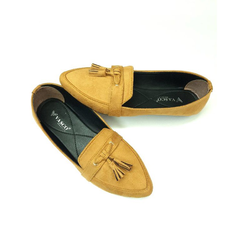 Milicca Dilion Sepatu Flat wanita Flat Shoes Sol Karet