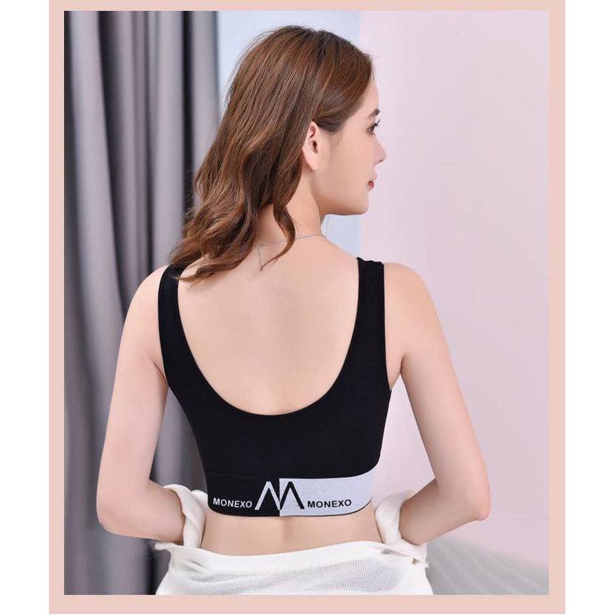 LF - BH WANITA TANPA KAWAT BRA SPORT PAKAIAN WANITA BRA PUSH UP IMPORT BRA27