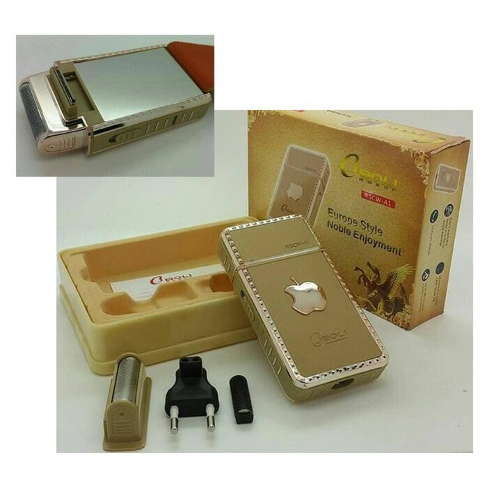 COD Cukuran Kumis dan Jenggot Boli RSCW-A1 Gold//Alat Cukur Shaver boli Razor RSCW-A1