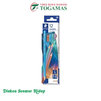 

STAEDTLER NORICA METALIC PENCILS 2B - UNTUK ANAK