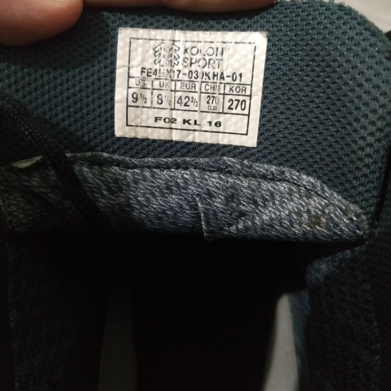 Sepatu hiking brand kolon sport