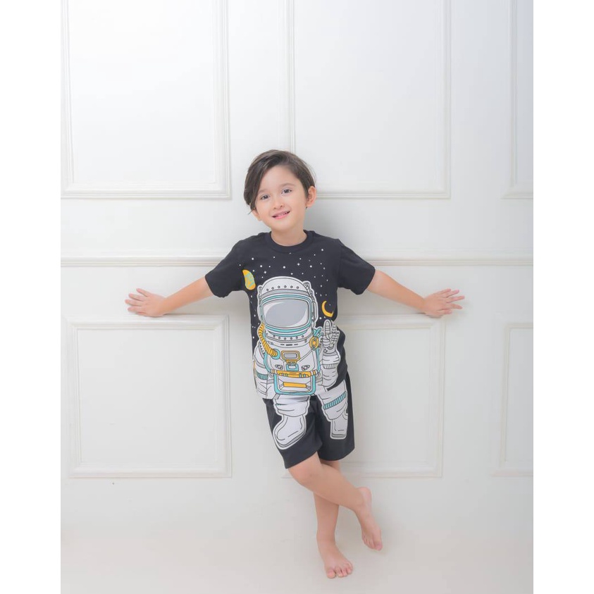 Setelan anak Mix Superhero Astronot by Silver kids