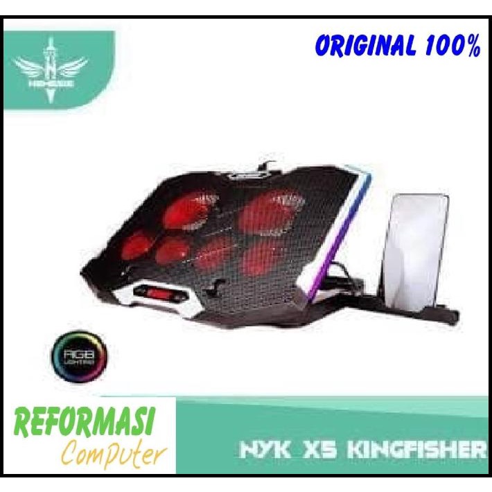 Cooling Pad Gaming 6 Fan (Nyk X5 Kingfisher) (Coolpad Game 6 Kipas)