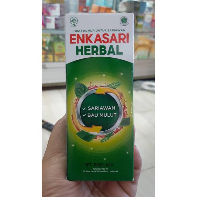 Enkasari Herbal obat Kumur untuk Sariawan