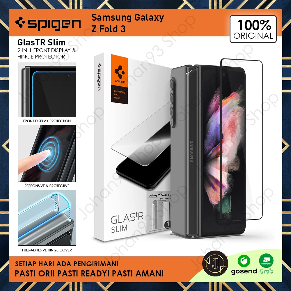 Tempered Glass Samsung Galaxy Z Fold 3 SPIGEN Screen Protector + Hinge Film