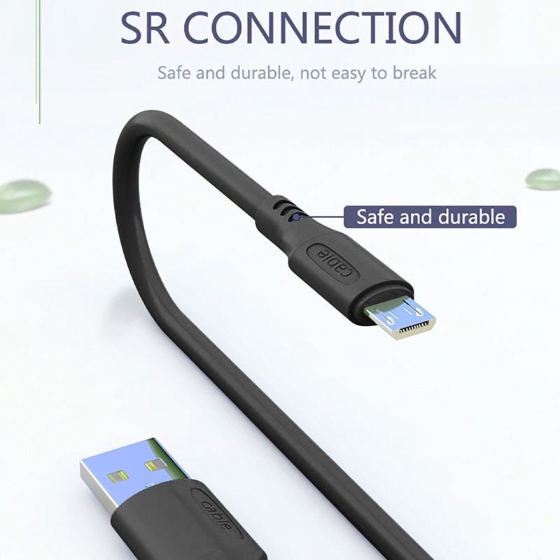 Kabel data vibox Macaron CAB-100 original Makaron 100cm 2.4A FAST CHARGING  MICRO TYPE C IPHONE Promo Sen