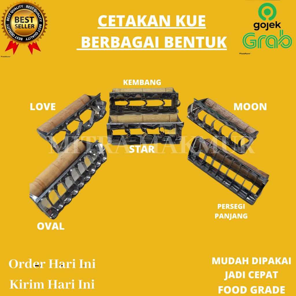 HOT!!! CETAKAN KUE KERING KASTANGEL / CETAKAN KUE BERBAGAI BENTUK