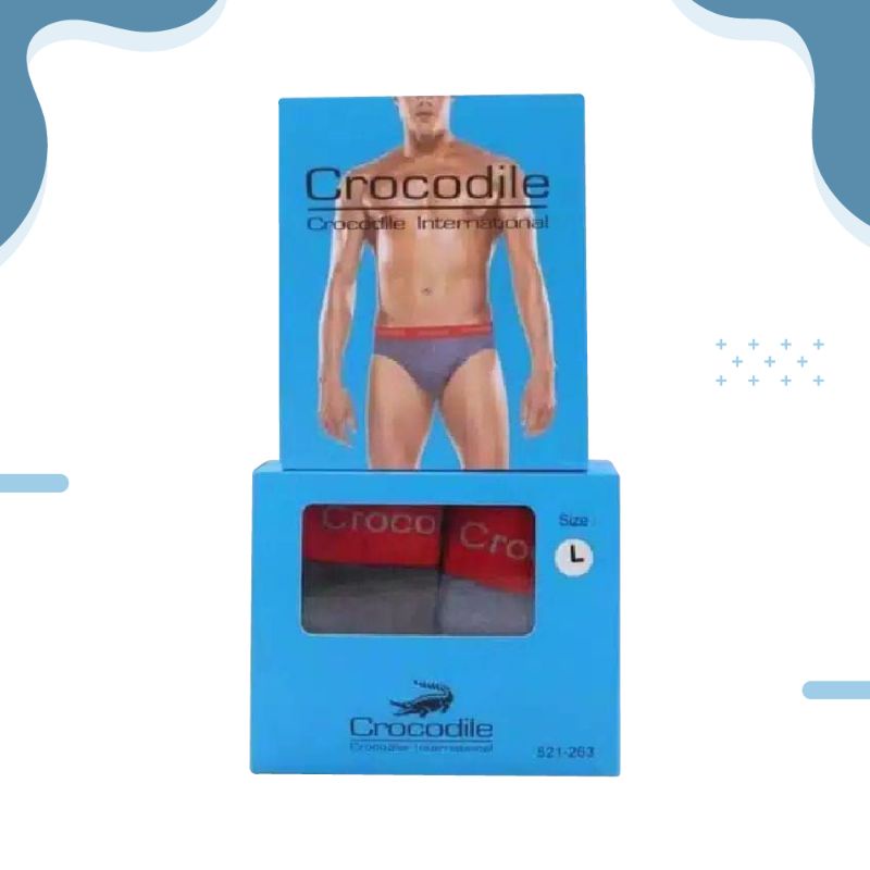 CD Celana Dalam Pria Sempak Cowok Dewasa Crocodile Kode 521-263 Termurah By Universal Underwear