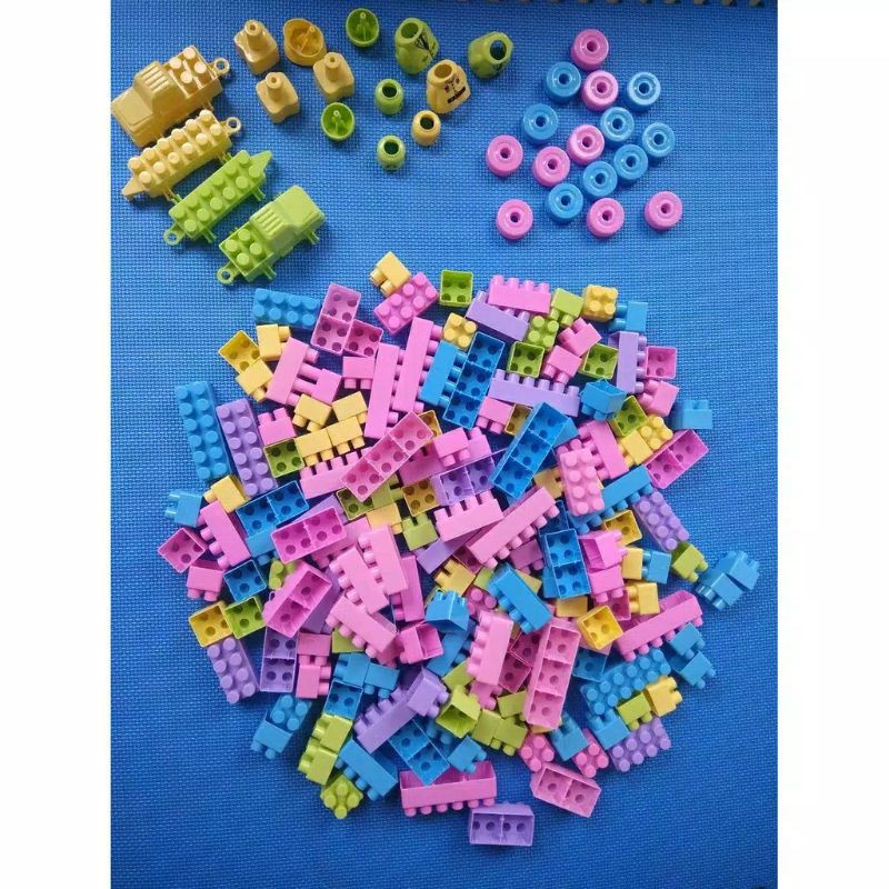 

MR BLOCK KREATIF ISI 206 PCS