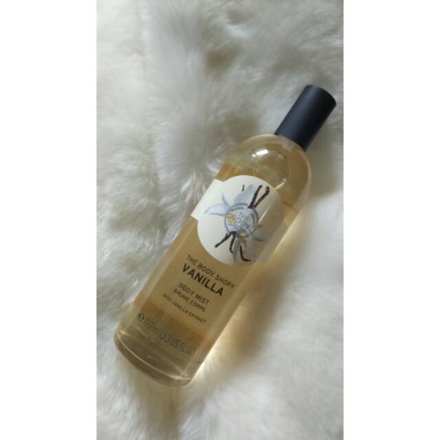 The Body Shop Vanilla Body Mist Fragrance Mist Original Reject