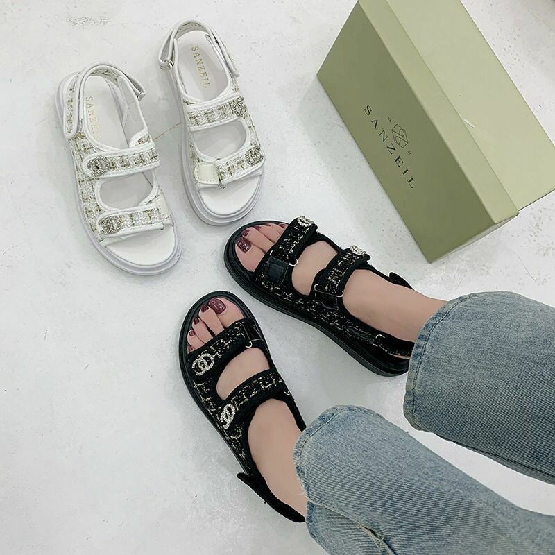 Bisa cod XX0003 Sanzeil Sandal Sol Tebal Korean Style