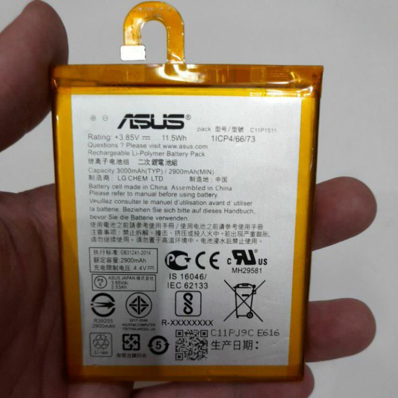 BATERAI ORIGINAL 100% ASUS ZENFONE 4 SELFIE BATTERY ORI HP