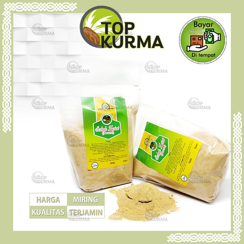 

Serbuk Zuriat 250 gr Bubuk Doum Promil Premium