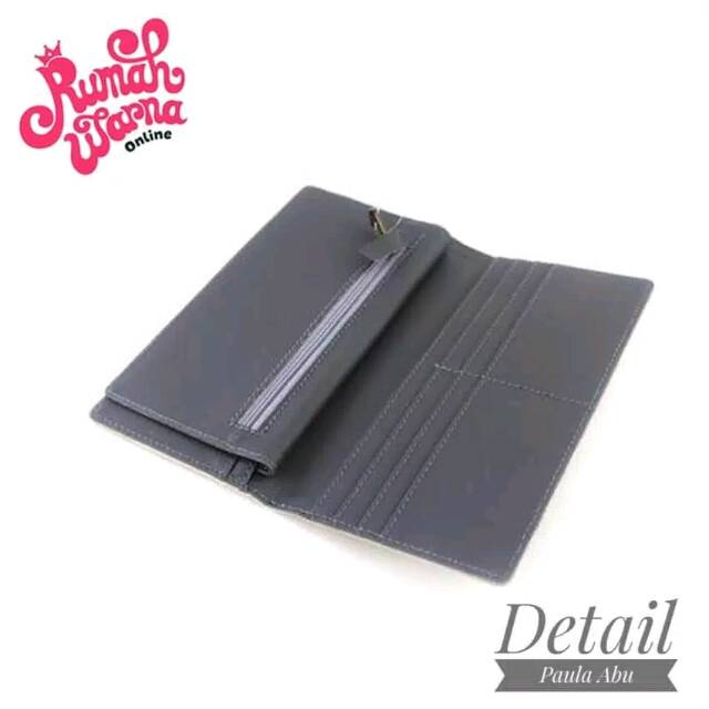 Dompet Paula Abu Rumah Warna