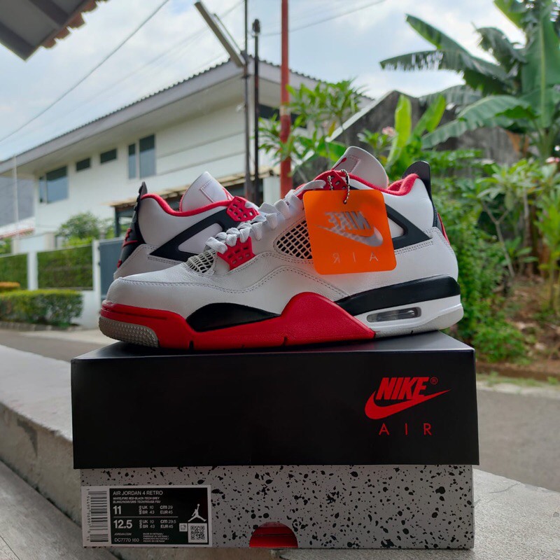 air jordan iv fire red 2020