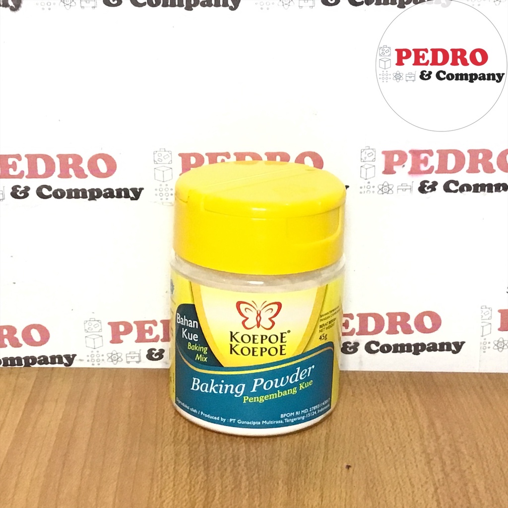 

Koepoe koepoe baking powder pengembang kue 45 gr - kupu kupu baking