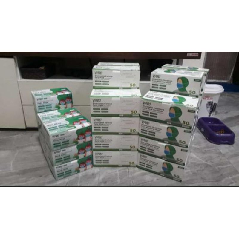 Masker Earloop 3Ply