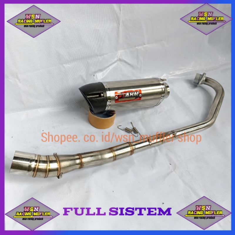 Knalpot AHM M3 32MM Y15/Y15ZR//LC135/RS150