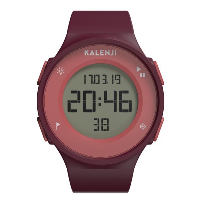 KALENJI W500M Jam Tangan Digital Timer Olahraga Lari Waterproof Original