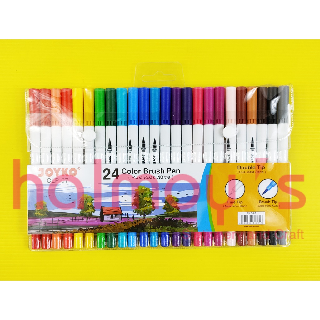 

BRUSH PEN WARNA / COLOR JOYKO CLP - 07 24 WARNA