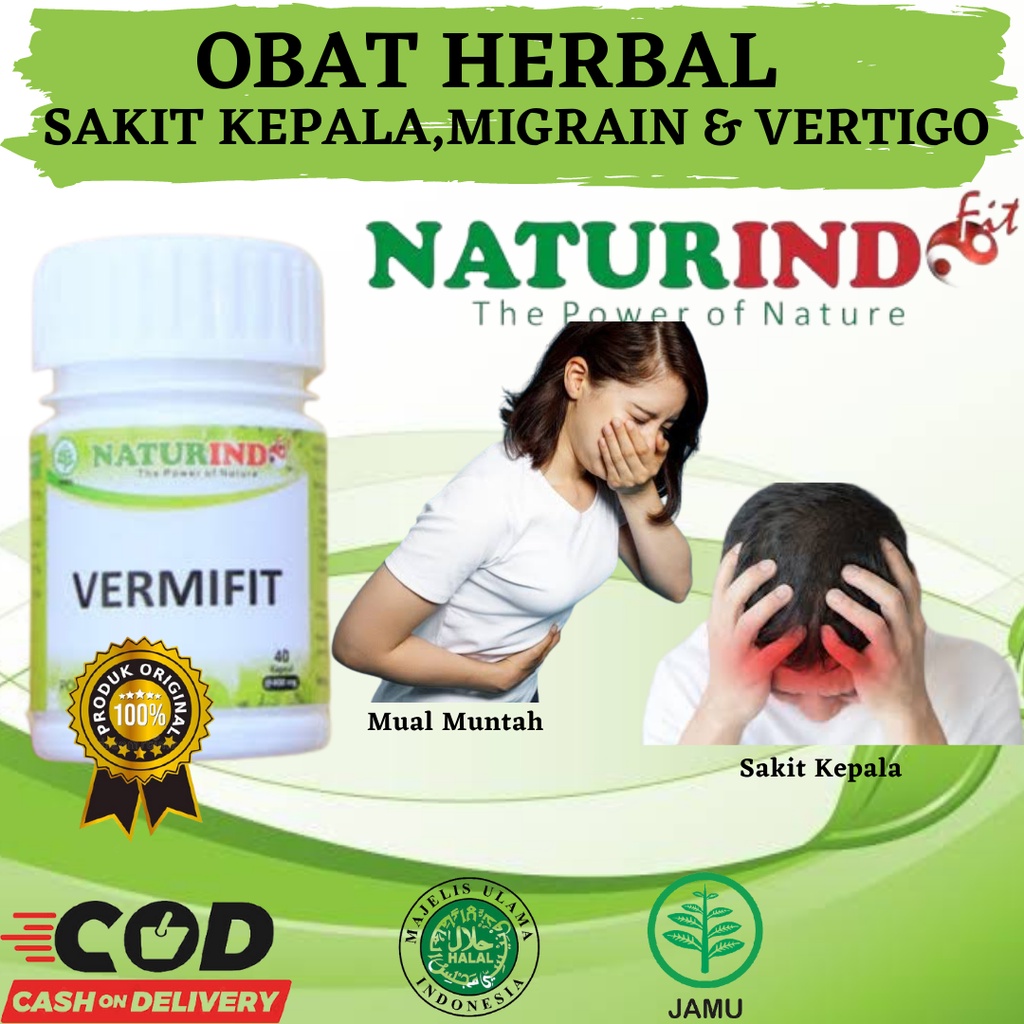 Jual Obat Vertigo Sakit Kepala Obat Pusing Keleyengan Obat Mual Migrain