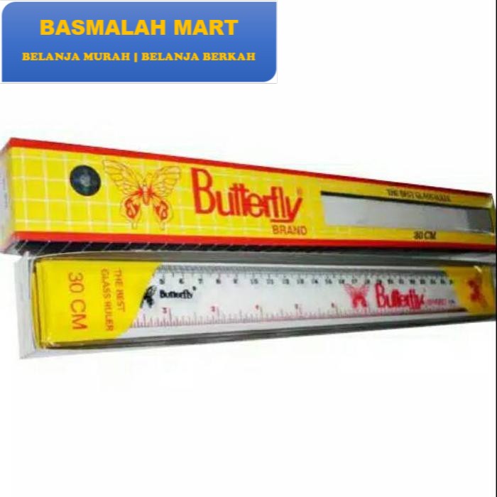 

Penggaris Butterfly 30cm Murah Berkualitas