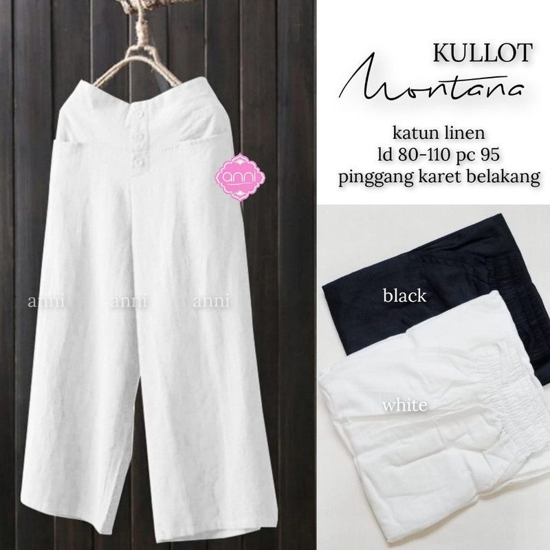 KULOT MONTANA BY ANNI CELANA PANJANG LINEN