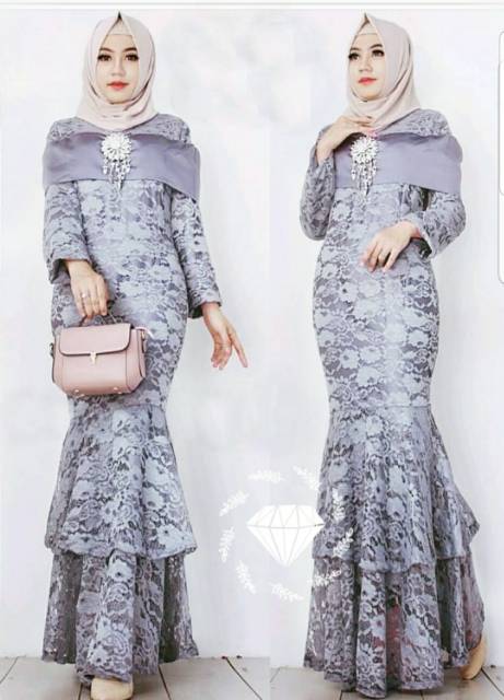 MAXY STELLA DUYUNG, BRUKAT, GAMIS HIJAB MUSLIM, DRESS