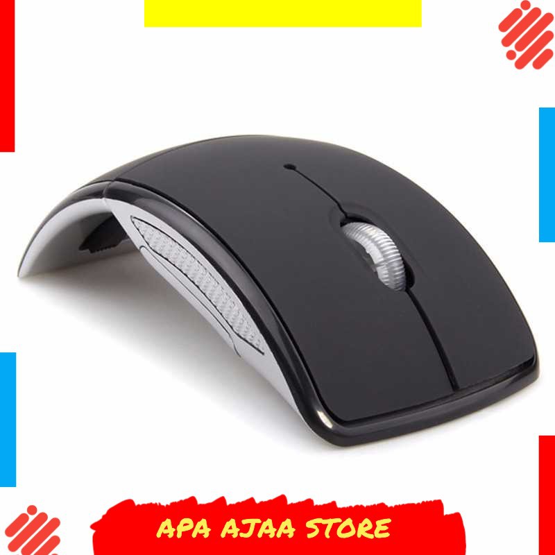 Terlariss !! iMace Folded Super Slim Optical Wireless Mouse 2.4GHz - M016