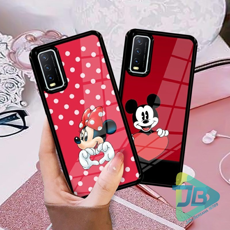 HARDCASE 2D GLOSSY COUPLE MOUSE OPPO VIVO XIAOMI SAMSUNG REALME IPHONE ALL TYPE JB5695