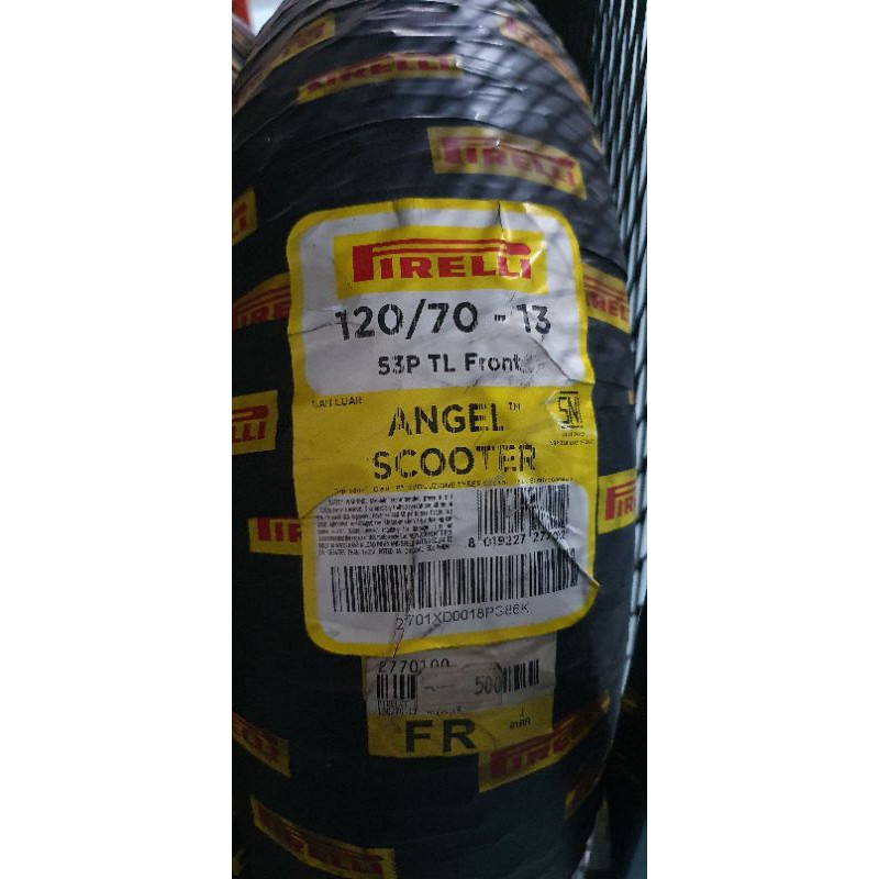 Ban PIRELLI NMAX 120/70 -13 ANGEL SCOOTER Ban Depan Nmax Tubeless