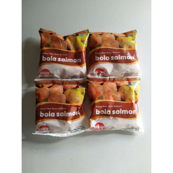 

Bola Salmon (olahan ikan) "MINAKU" 200gr