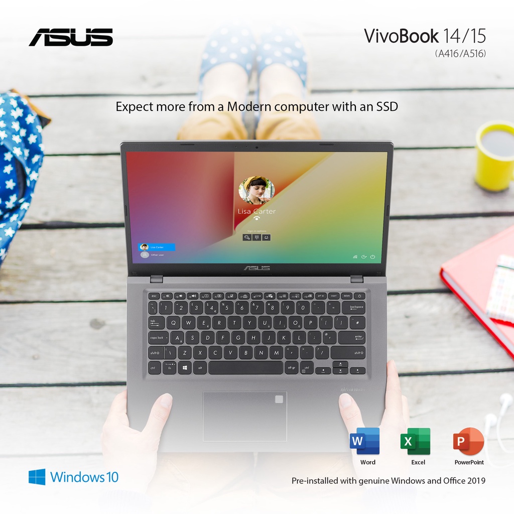 ASUS VivoBook 14 A416JA - FHD352