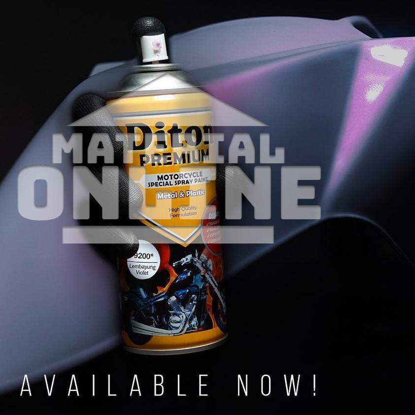 Diton Premium Bunglon Lembayung Violet 9200 Cat Semprot 400cc 400 cc