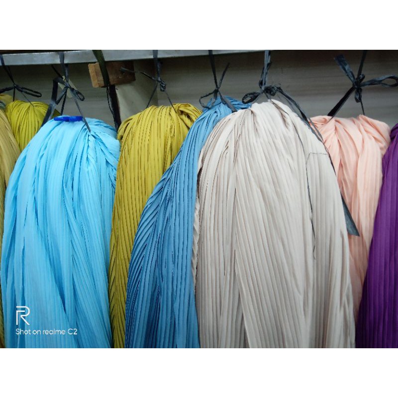 Kain/Bahan Plisket (Permeter)