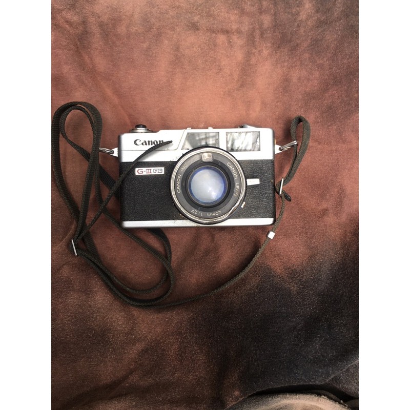 kamera analog canonet ql17 rangefinder