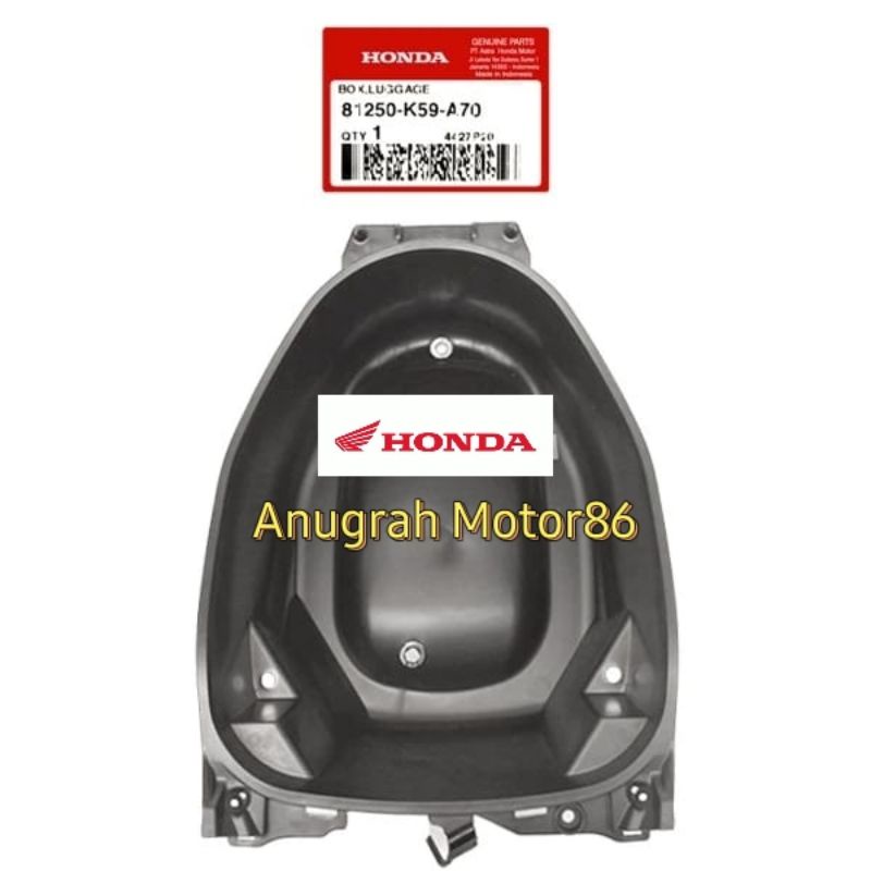 81250-K59-A70 Box Bagasi Vario 125 150 Led 2018 sampai sekarang
